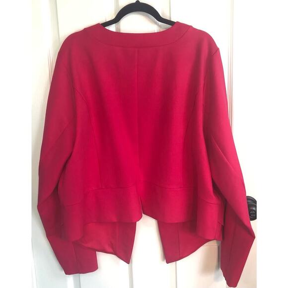 Torrid Ponte Cutaway Blazer Fuchsia Pink Torrid Size 4 U.S. Women's Size 26 4X - Picture 7 of 8